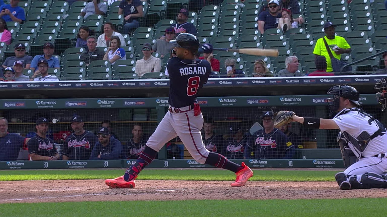 Eddie Rosario's solo homer (9) 06/14/2023 Atlanta Braves