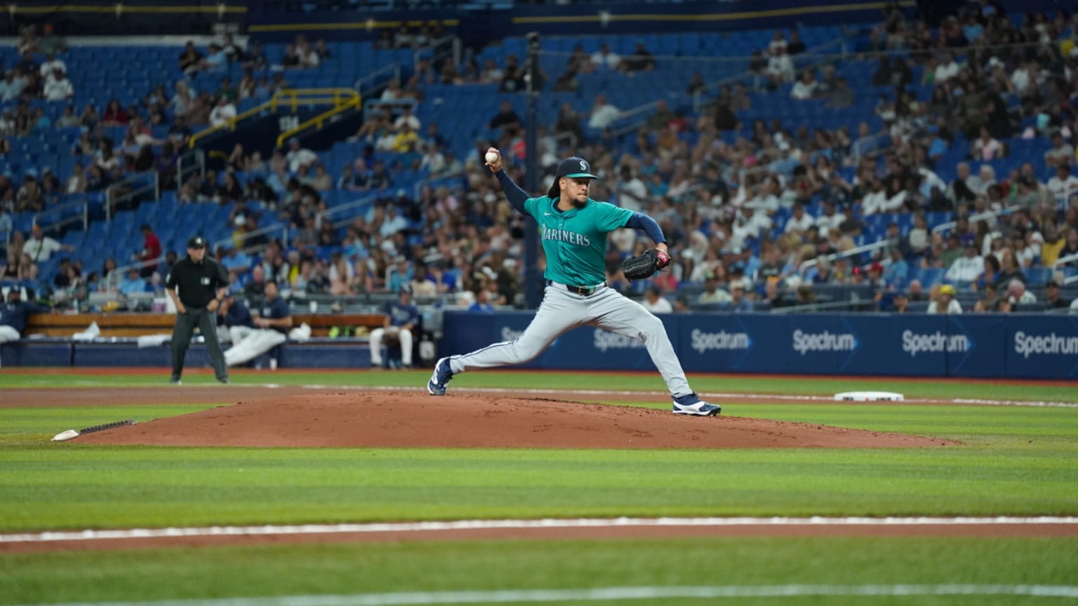 Luis Castillo's four strikeouts against the Rays | 06/25/2024 | Seattle ...