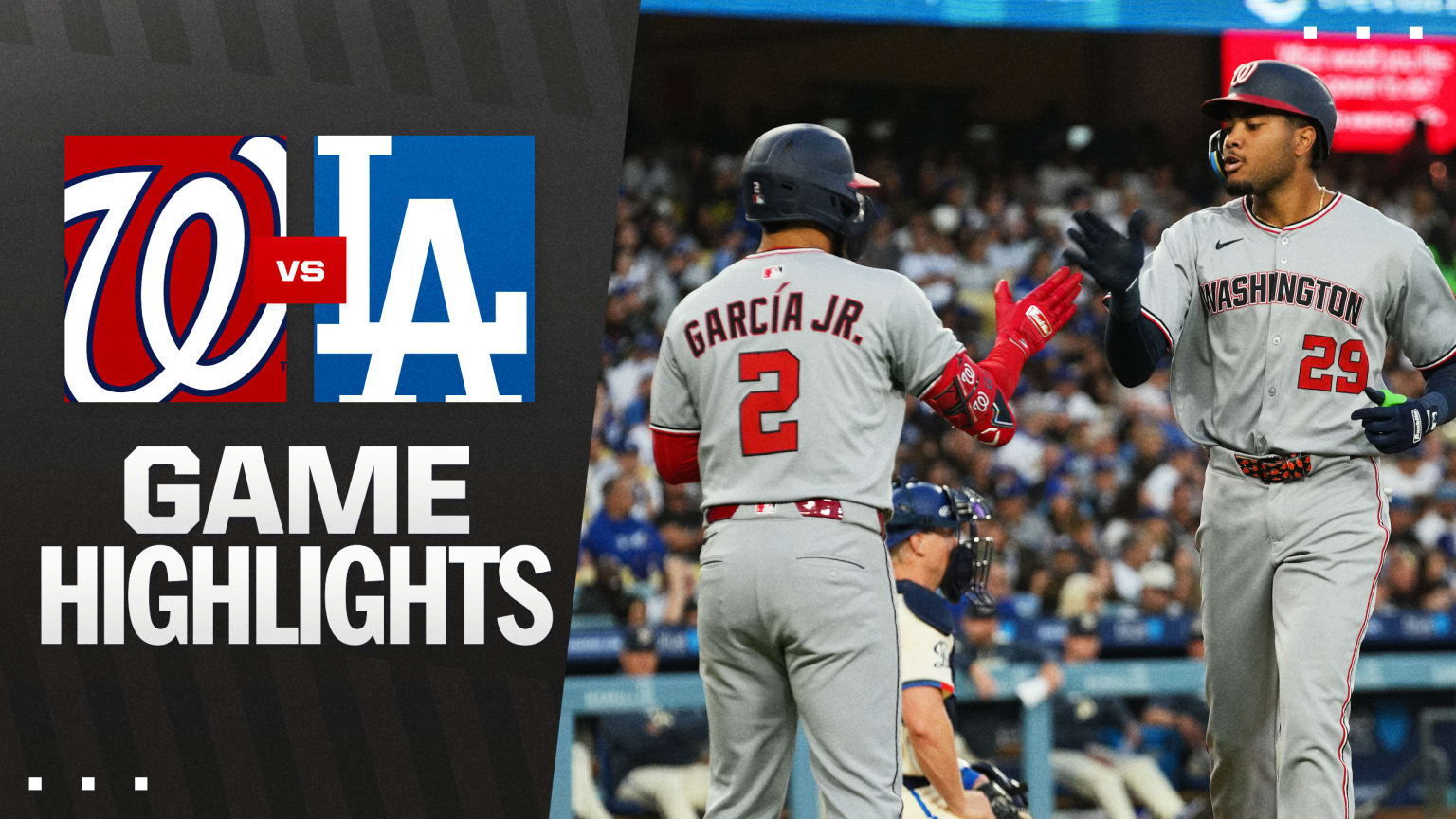 Nationals vs. Dodgers Highlights | 06/21/2025 | Los Angeles Dodgers