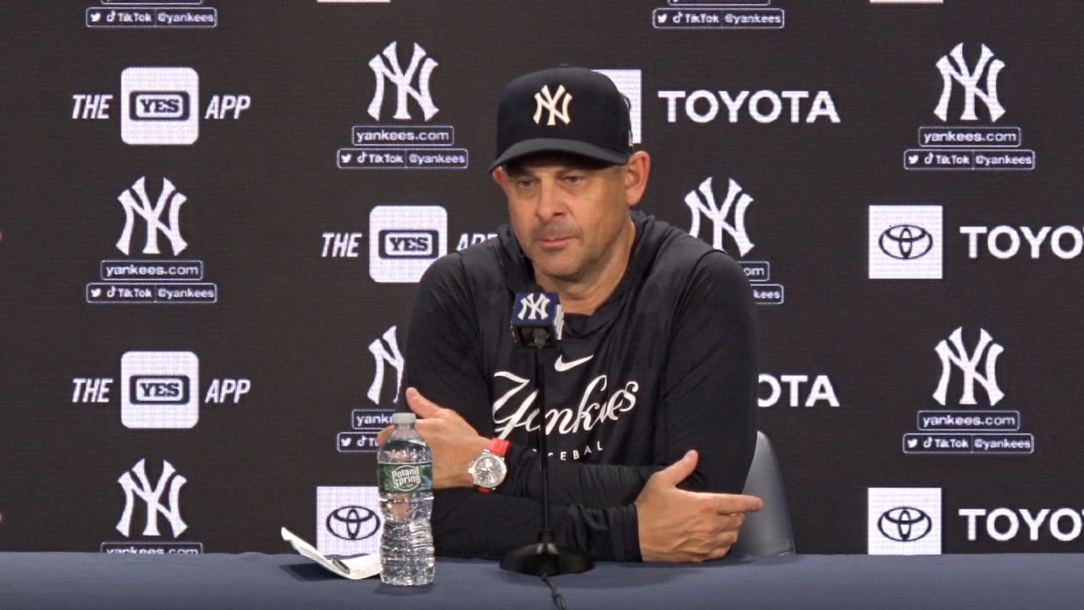 Yankees' Aaron Boone hints at prospect promotions