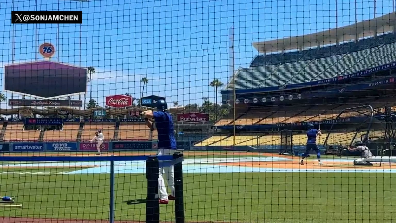 Edwin Díaz throws a bullpen session | 07/05/2026 | Los Angeles Dodgers