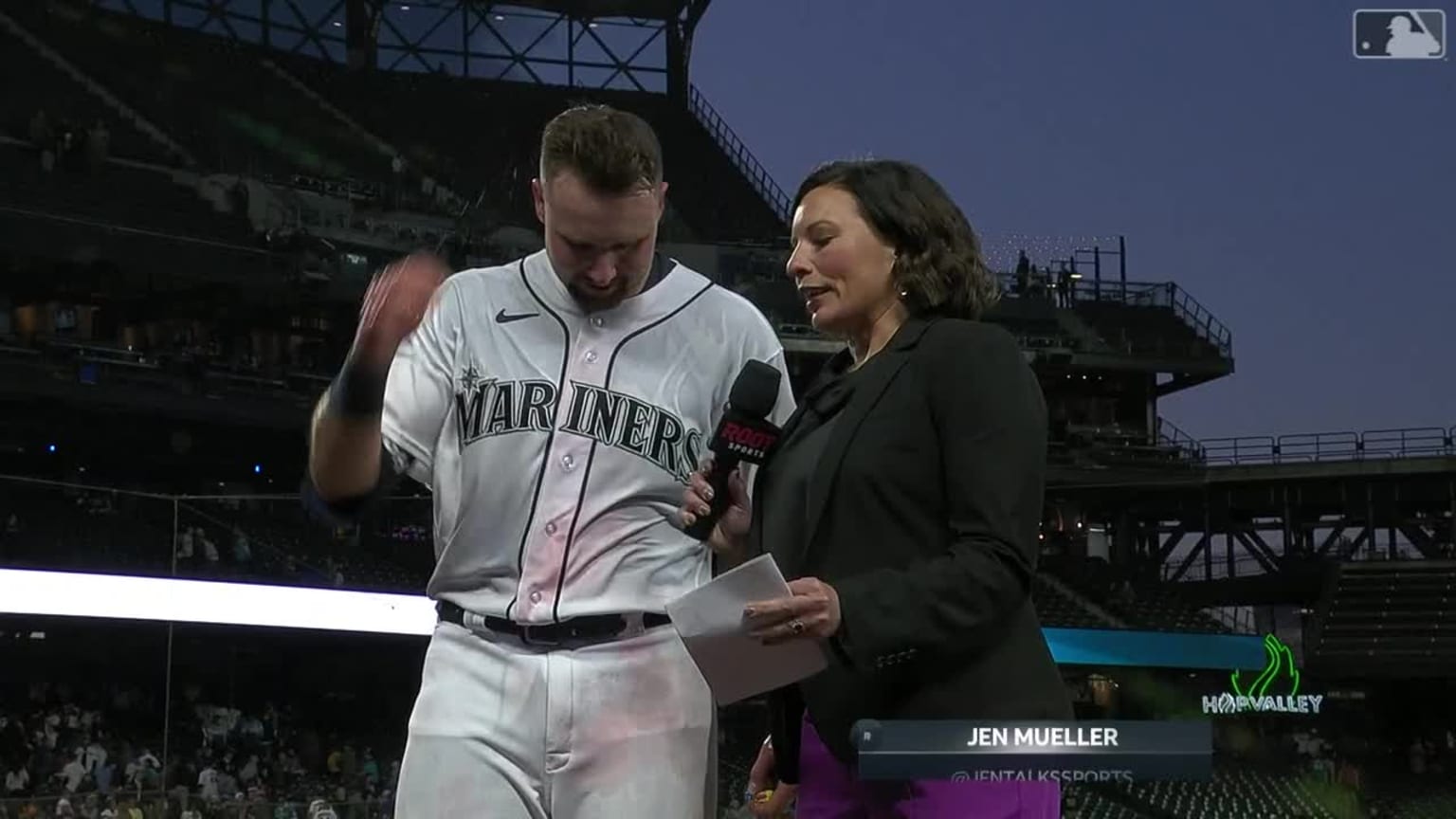 Cal Raleigh discusses his walk-off single in the 10th | 05/31/2023 ...