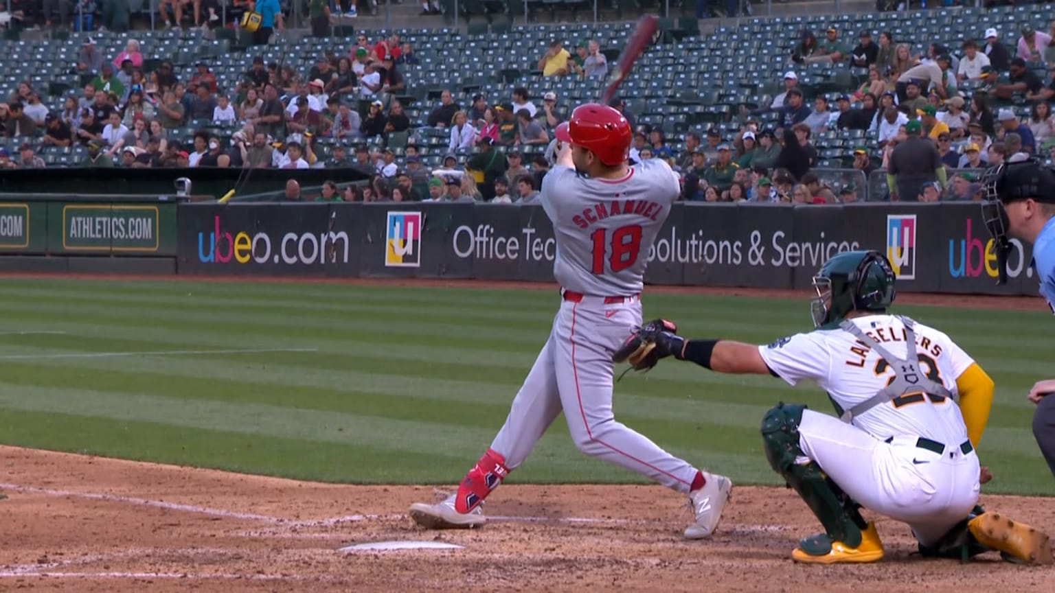 Nolan Schanuel's solo homer (9) | 07/19/2024 | Los Angeles Angels