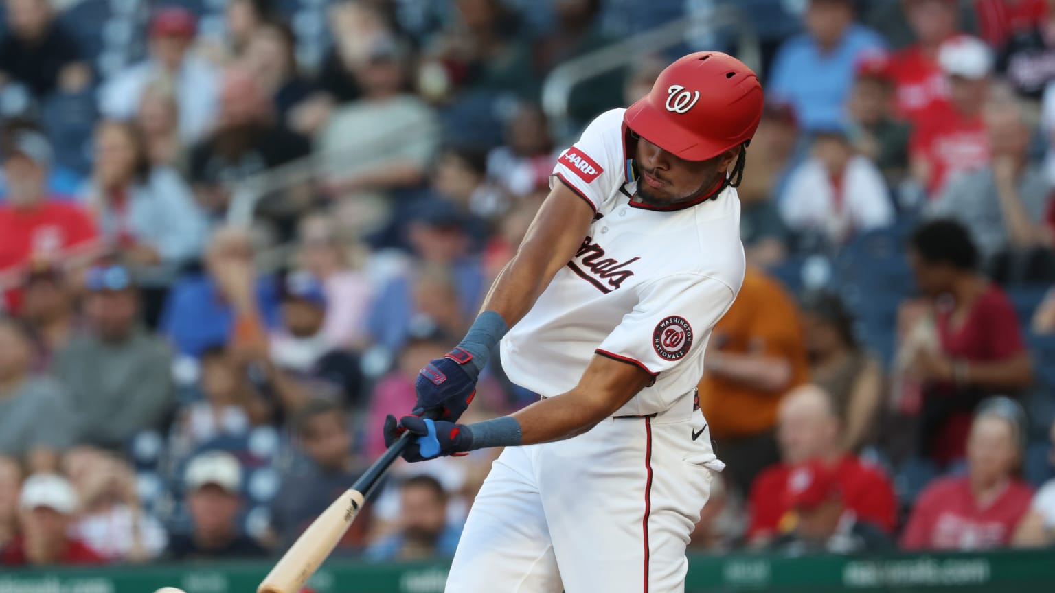 James Wood hits a double in the 3rd inning | 06/15/2026 | Washington ...