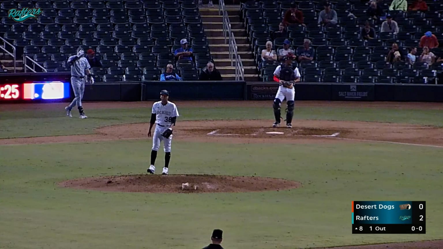 Juan Mejia strikes out all four batters he faces 10/03/2023