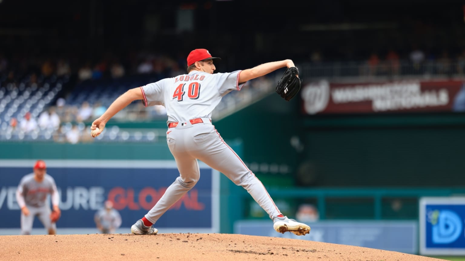 Nick Lodolo K's CJ Abrams to begin start | 07/23/2025 | Cincinnati Reds