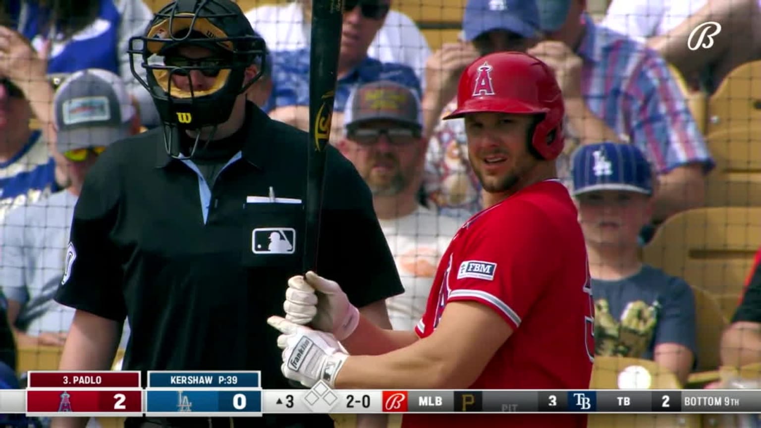 Kevin Padlo gets a homer in the top of the 3rd | 03/10/2023 | Los ...