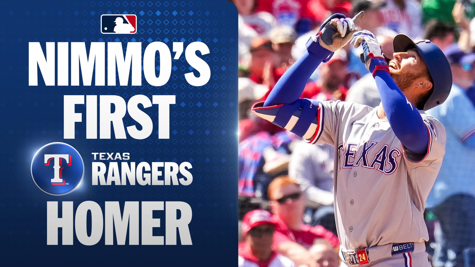 Brandon Nimmo's two-run home run (1) | 03/29/2026 | Texas Rangers
