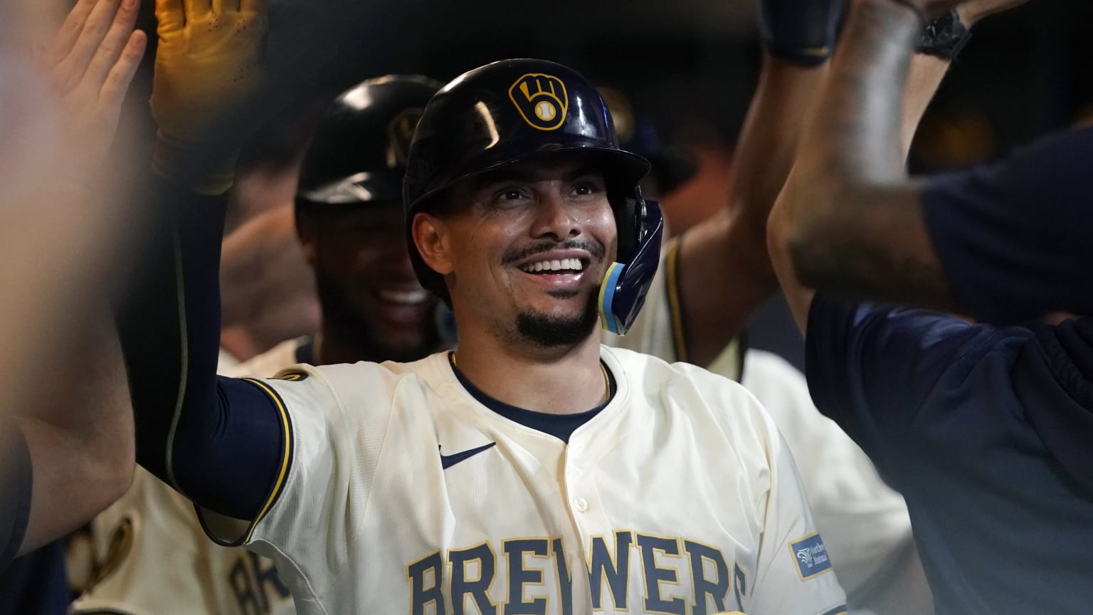 Willy Adames' threerun home run (14) 07/10/2024 Milwaukee Brewers