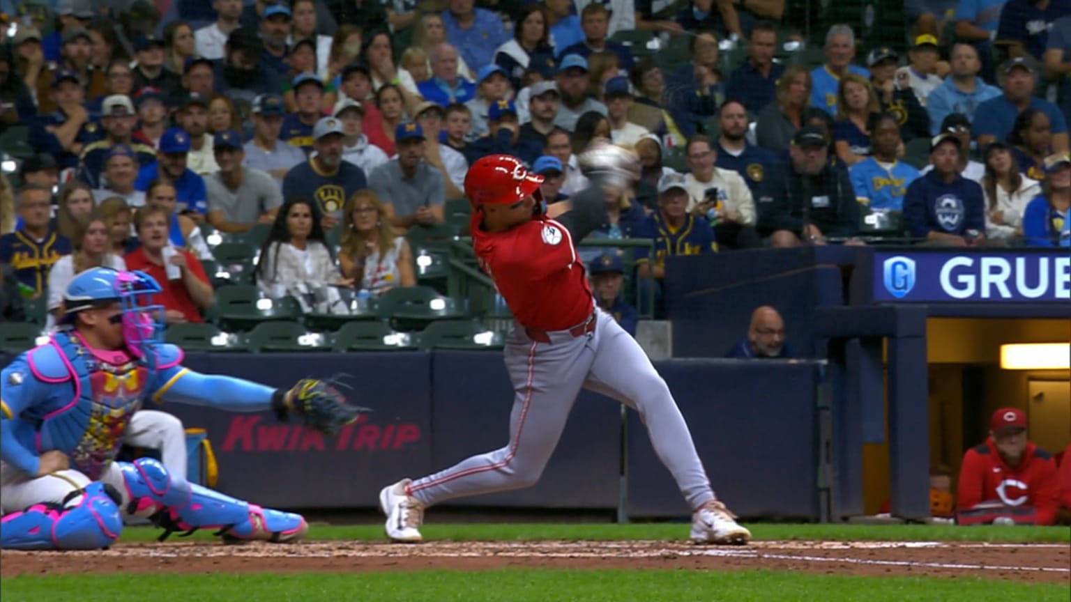 Spencer Steer's RBI single | 09/26/2025 | Cincinnati Reds