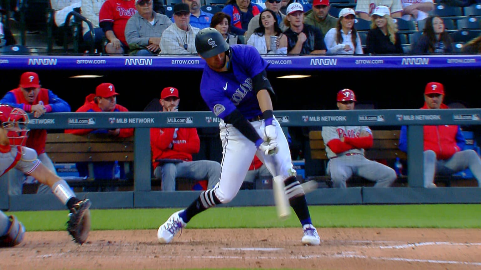 Tyler Freeman's RBI single | 05/20/2025 | Colorado Rockies