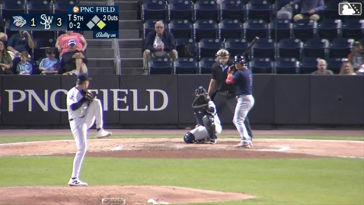 Will Warren's ninth strikeout 09/13/2024 New York Yankees