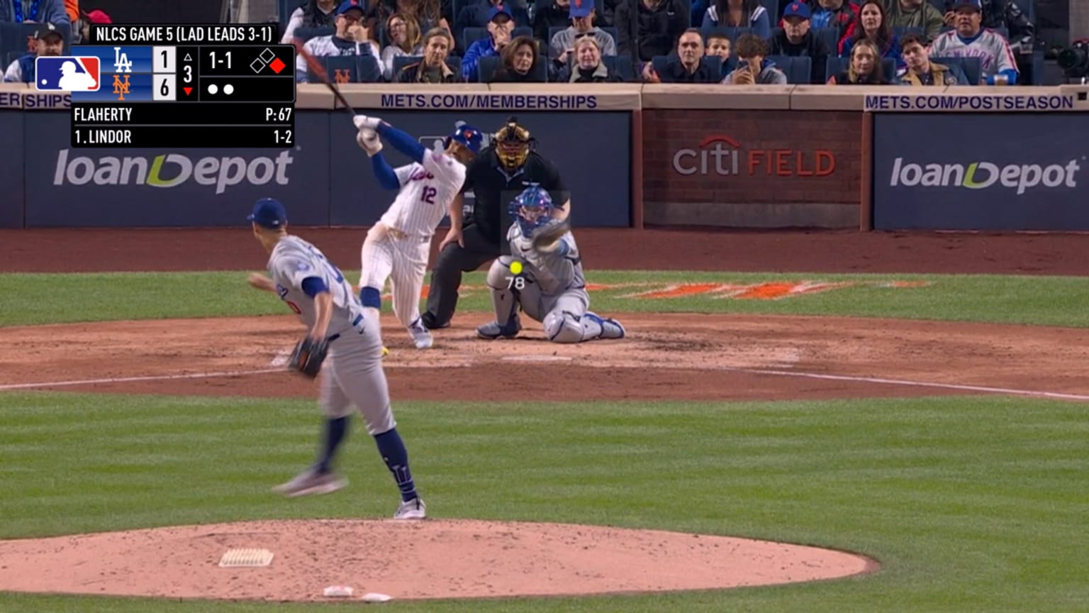 MLB India Call Francisco Lindor's RBI triple 10/19/2024