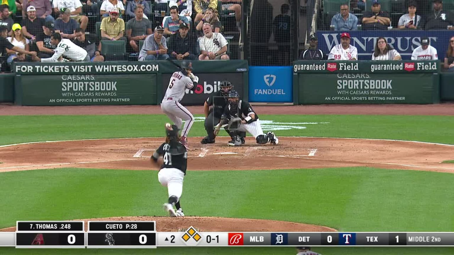 Alek Thomas' sac fly | 08/26/2022 | Arizona Diamondbacks