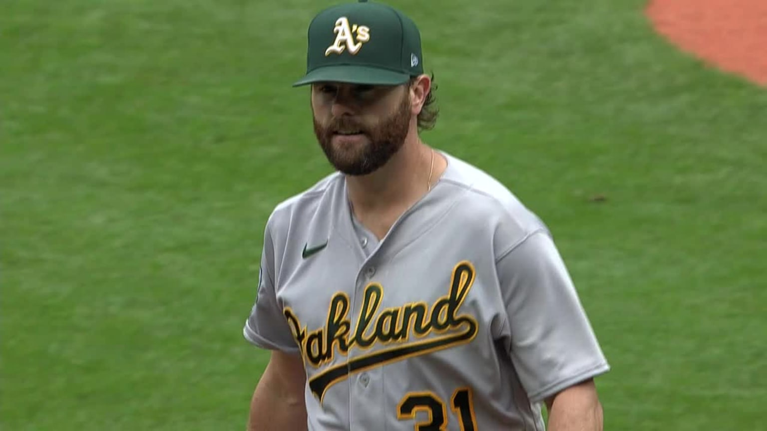 Zach Neal strikes out six hitters at Seattle 08/30/2023 Athletics