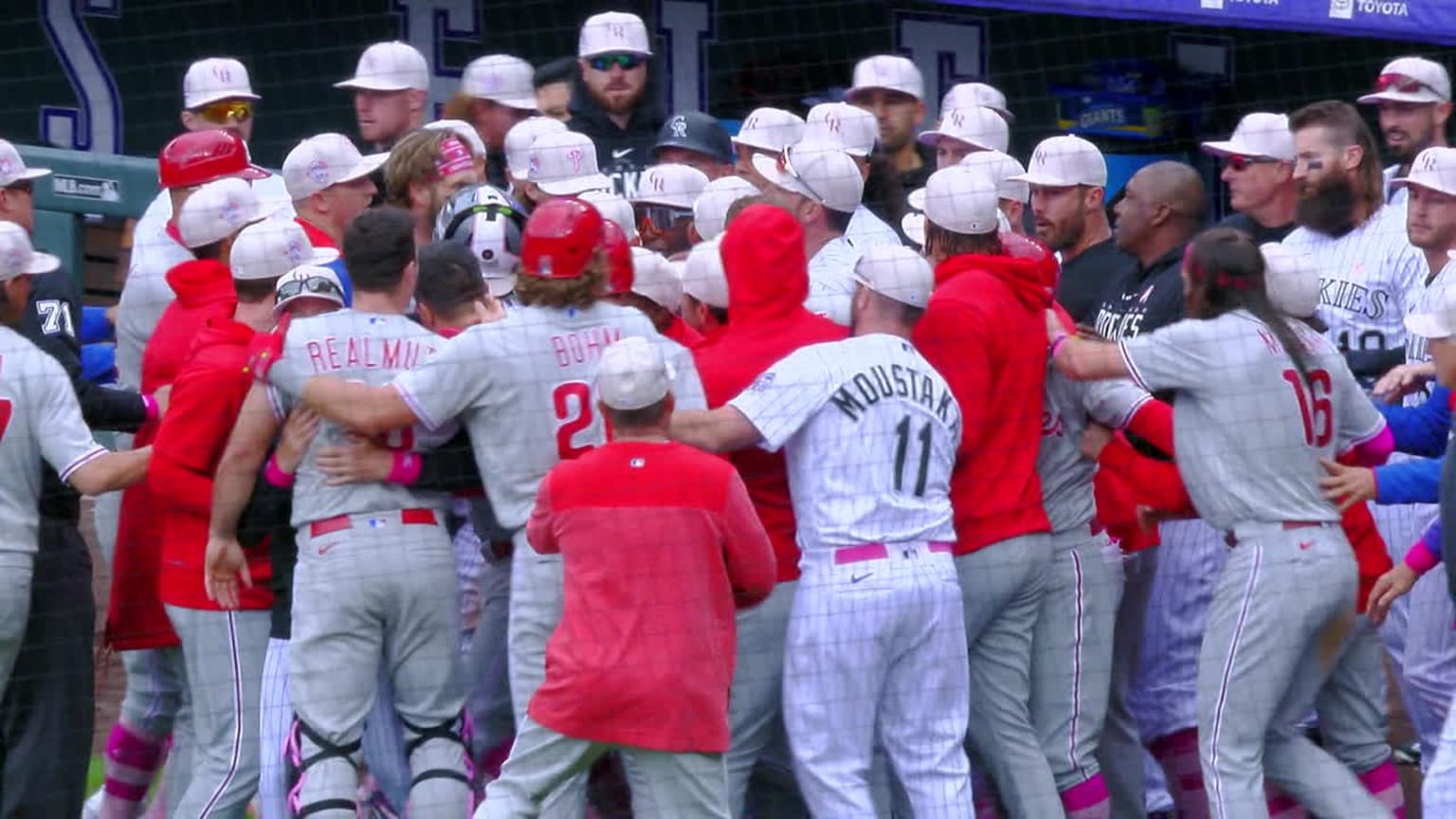Benches clear in Colorado 05/14/2023