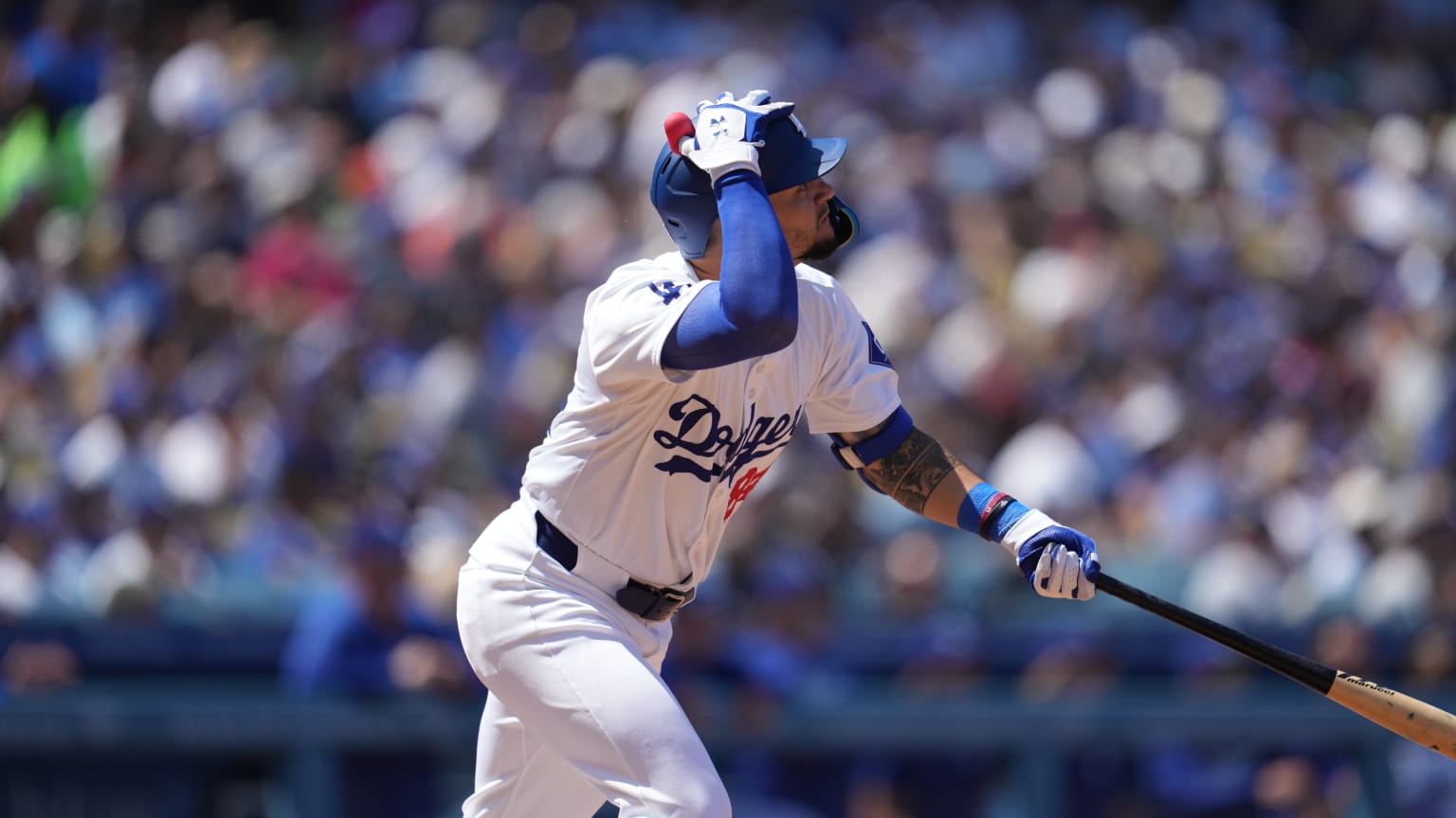 Andy Pages hits his first career home run 04/21/2024 Los Angeles