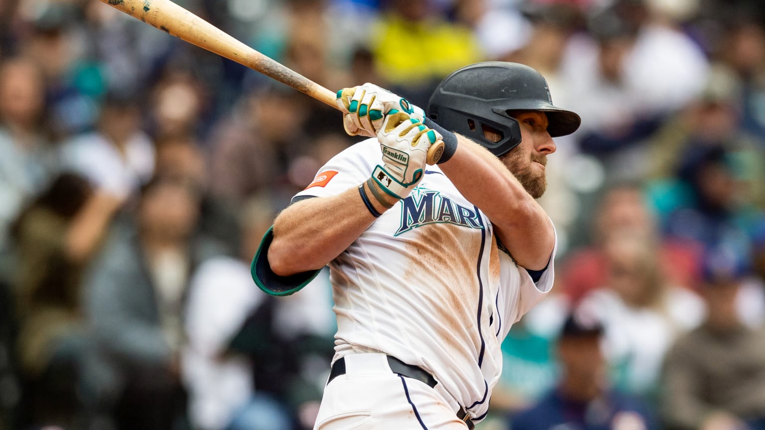 Luke Raley's RBI single | 04/13/2026 | Seattle Mariners