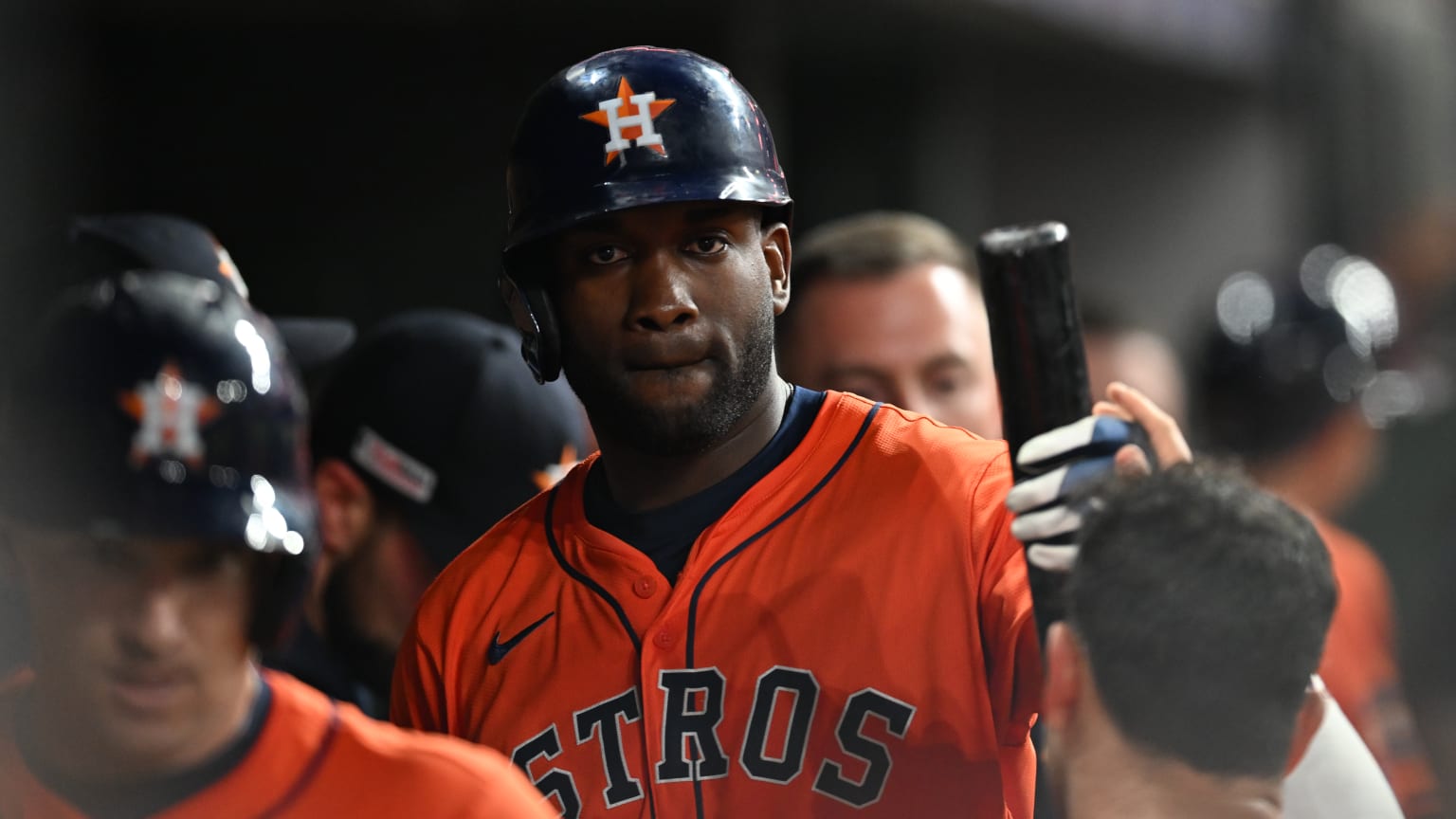 Yordan Alvarez hits a sacrifice fly 06/14/2024 Houston Astros