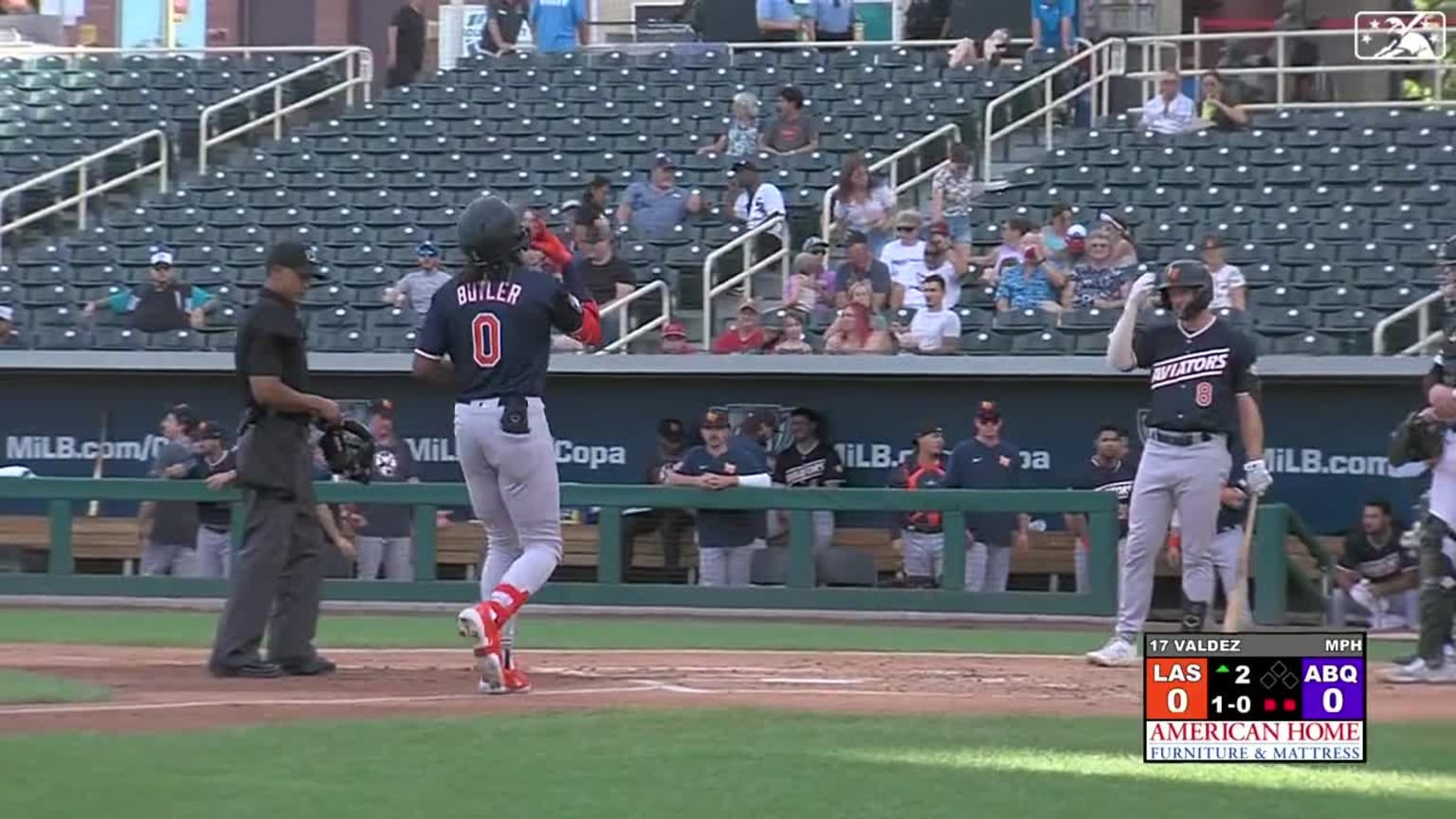 Lawrence Butler belts a solo homer to center field | 08/07/2023 | MLB.com