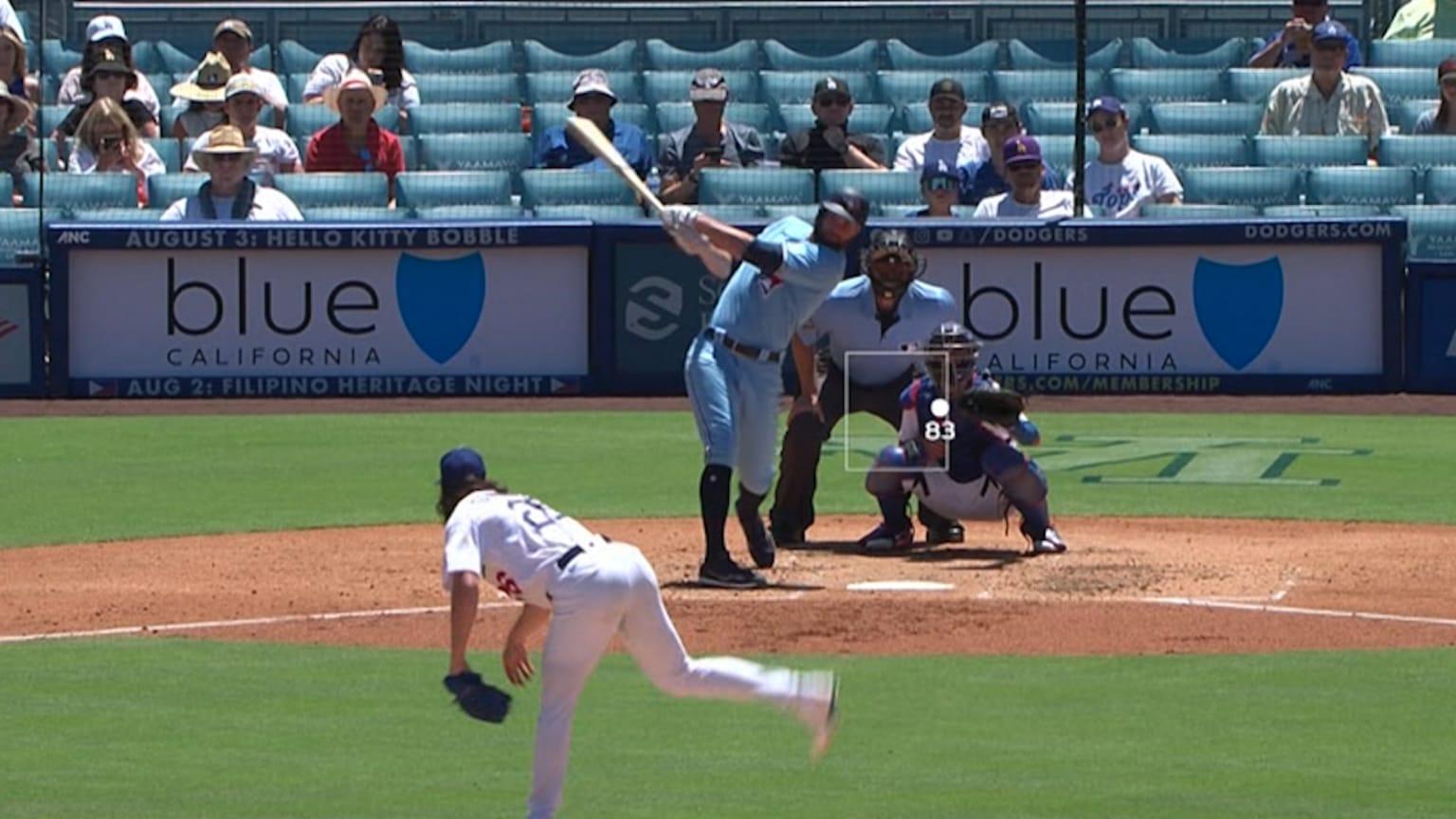 Brandon Belt rips an RBI single to right field | 07/26/2023 | Toronto ...