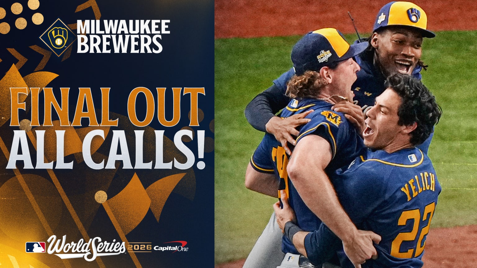 Every call of the Brewers winning the World Series | 10/29/2026 ...