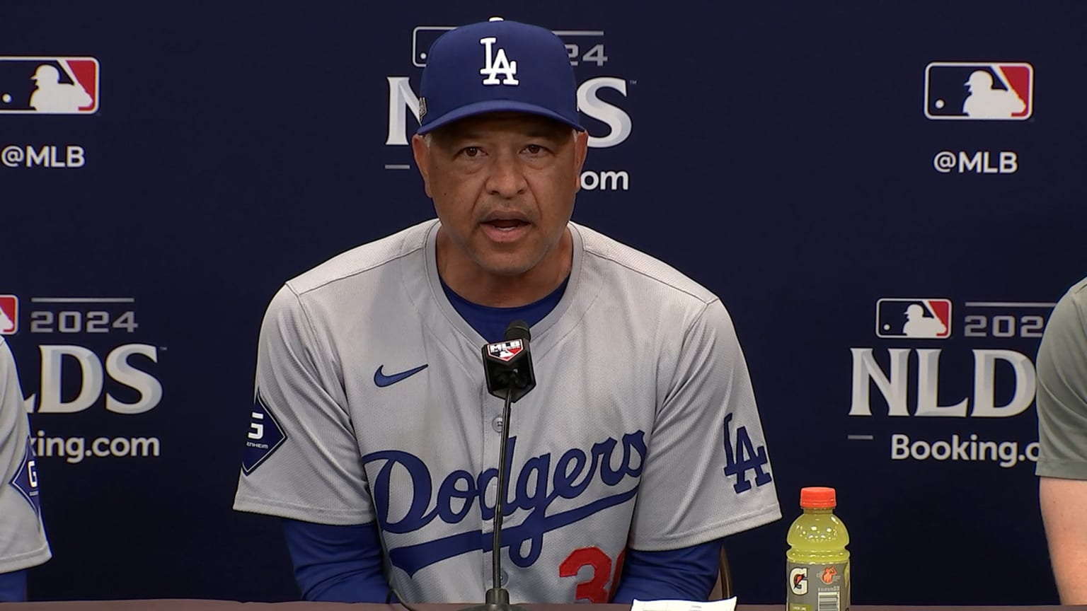 Dave Roberts on Dodgers' Game 4 win over Padres 10/09/2024 Los Angeles Dodgers