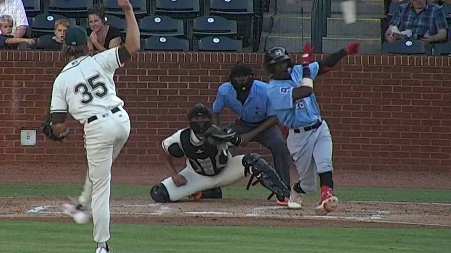 Sebastian Walcott hits an RBI double 09/03/2023