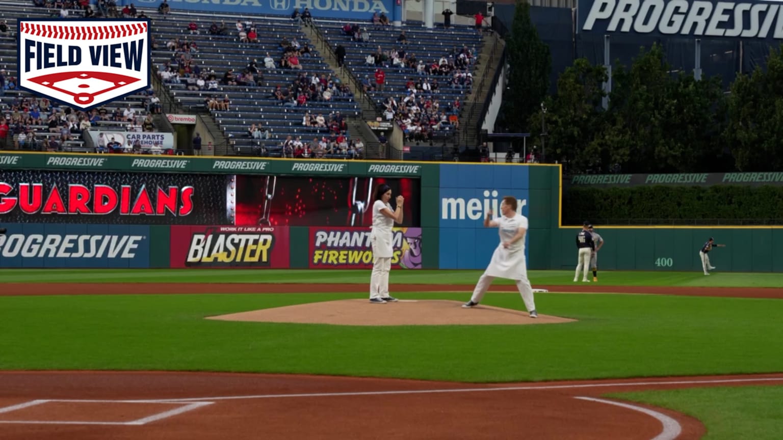 Field View: Flo and Jimmy's Ceremonial First Pitch | 09/18/2026 ...