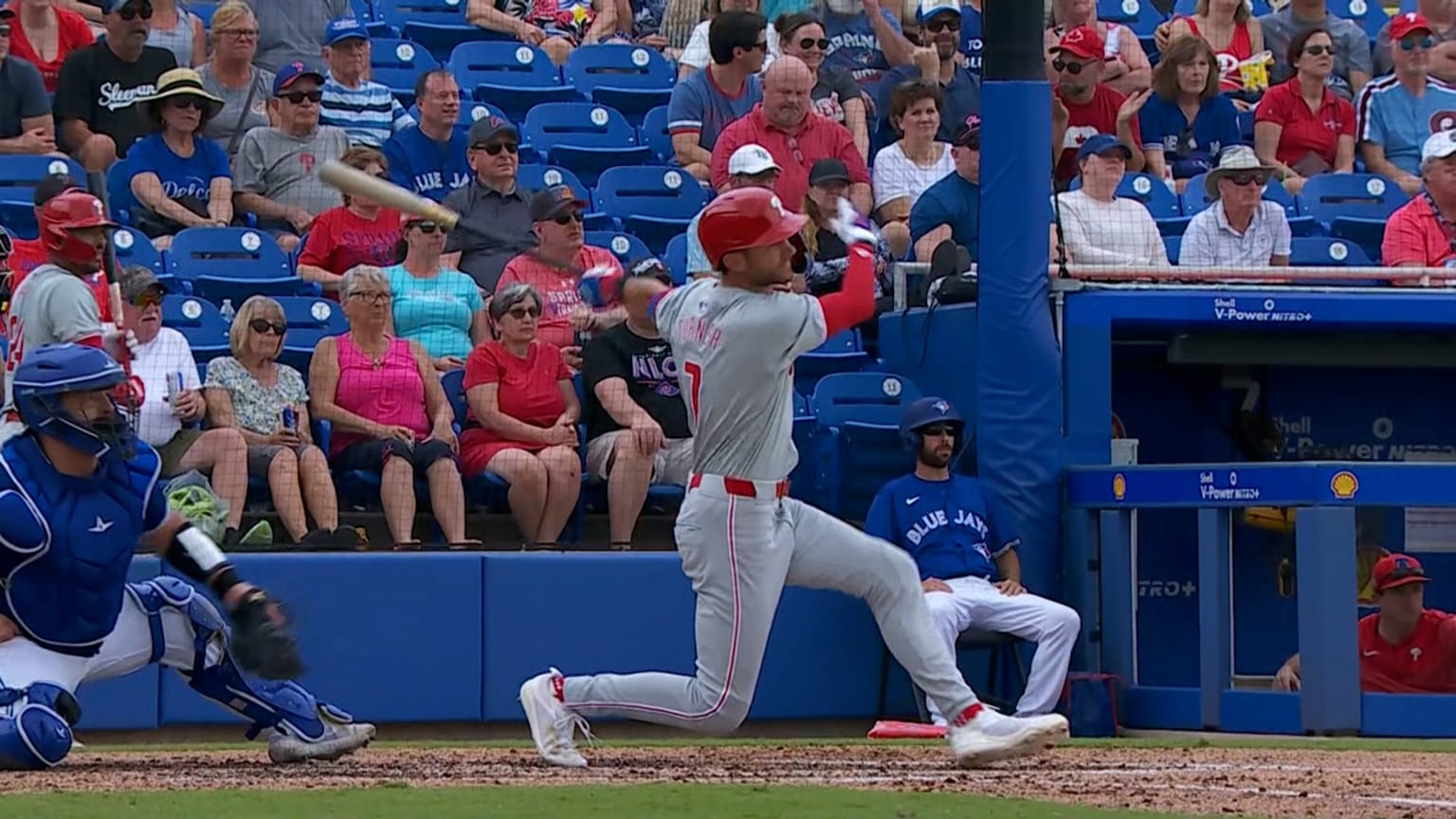 Trea Turner's two-hit game | 02/29/2024 | MLB.com