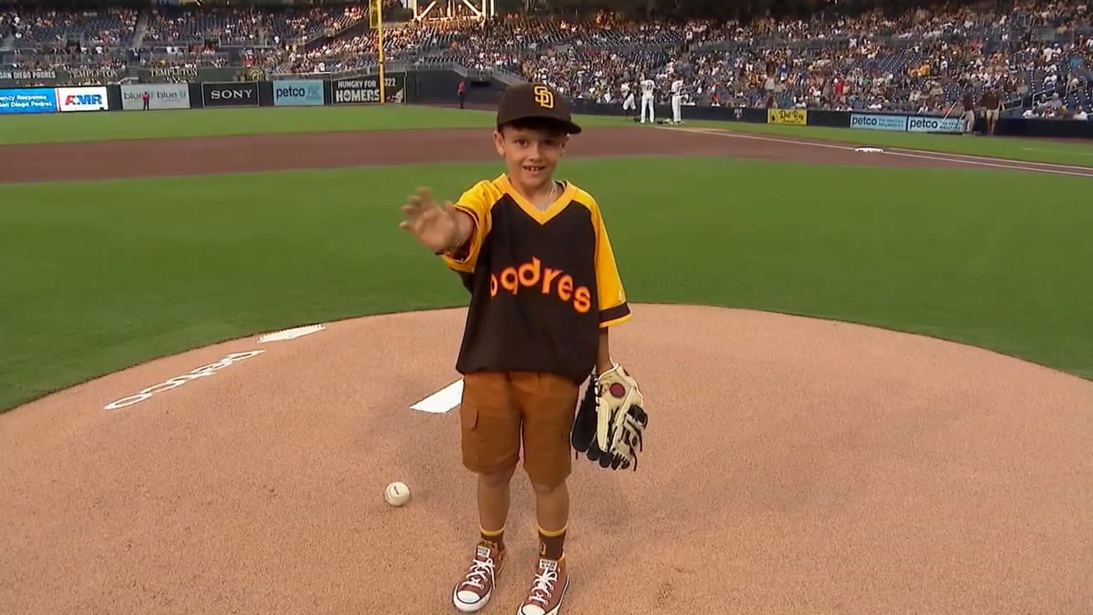 8/31/23 Game Ball Delivery 08/31/2023 San Diego Padres