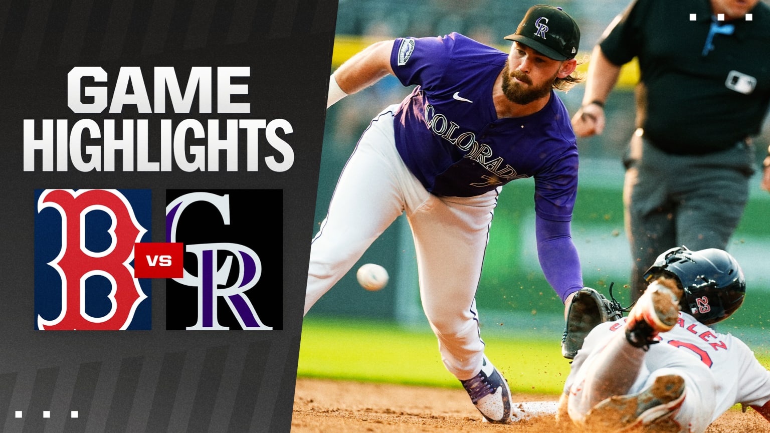 Red Sox vs. Rockies Highlights 07/23/2024