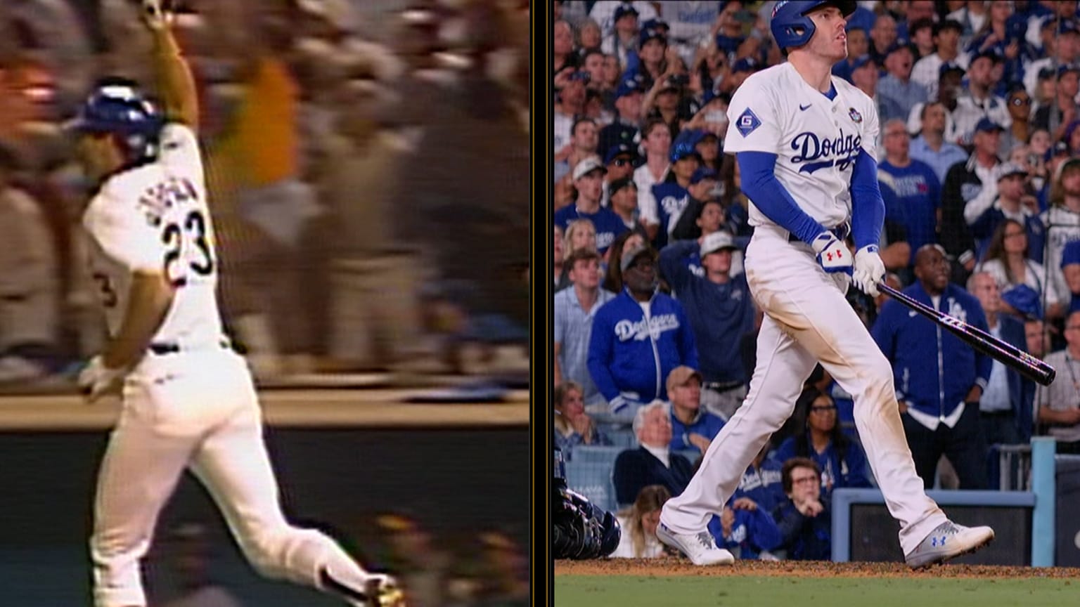 Freddie Freeman channels his inner Kirk Gibson 10/25/2024 Minnesota