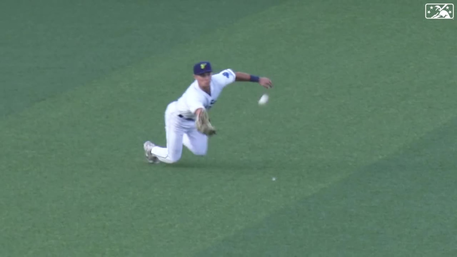 Randy Bednar makes incredible diving grab | 07/01/2023 | MLB.com