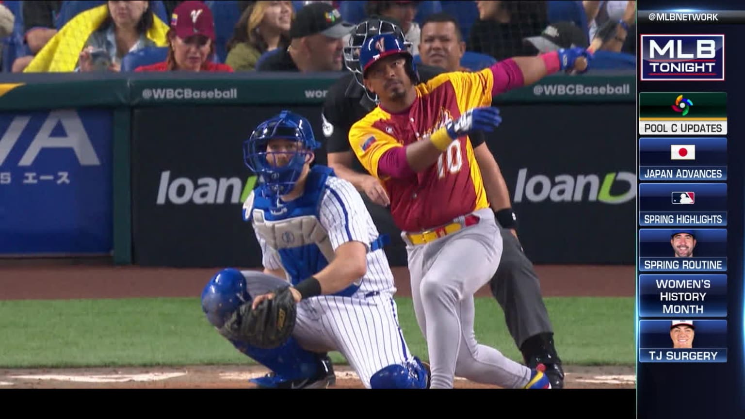 Escobar on playing with Cabrera on Team Venezuela | 03/17/2023 ...