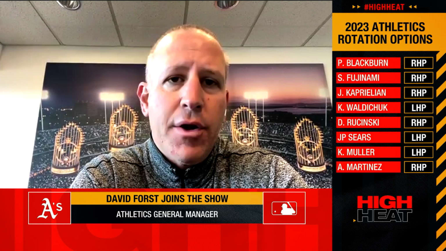 David Forst on what's new for the Athletics in 2023 | 02/28/2023 | New ...