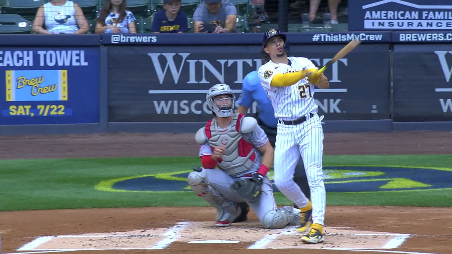 Willy Adames goes deep twice | 07/08/2023 | MLB.com