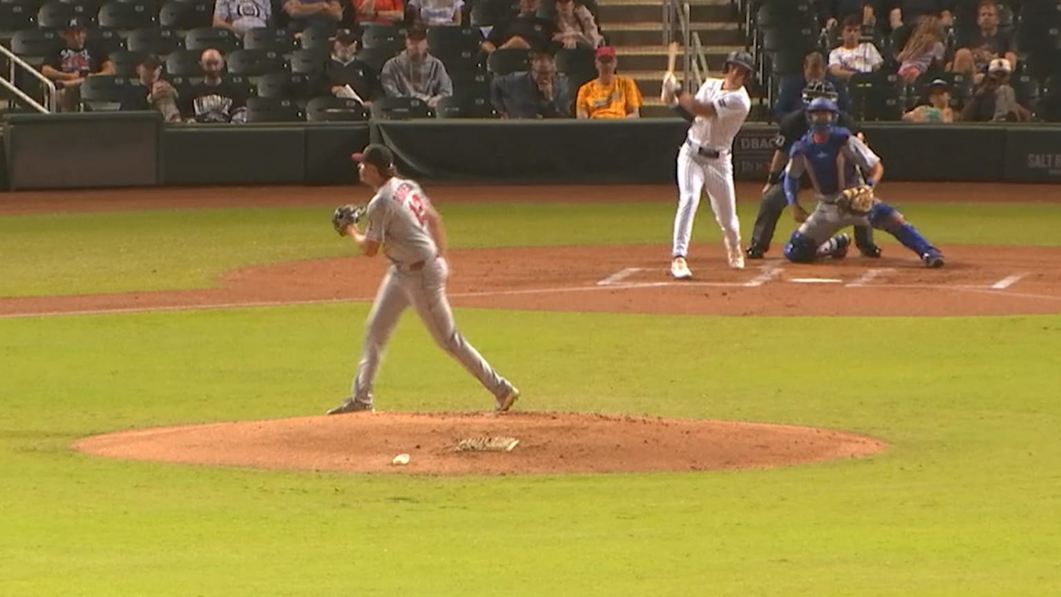 Dax Kilby's second triple of the game