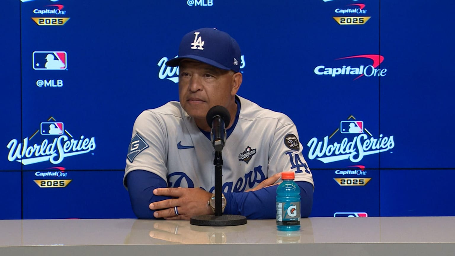 Dave Roberts on Game 1 loss: 'We need to be better' | 10/24/2025 | Los ...