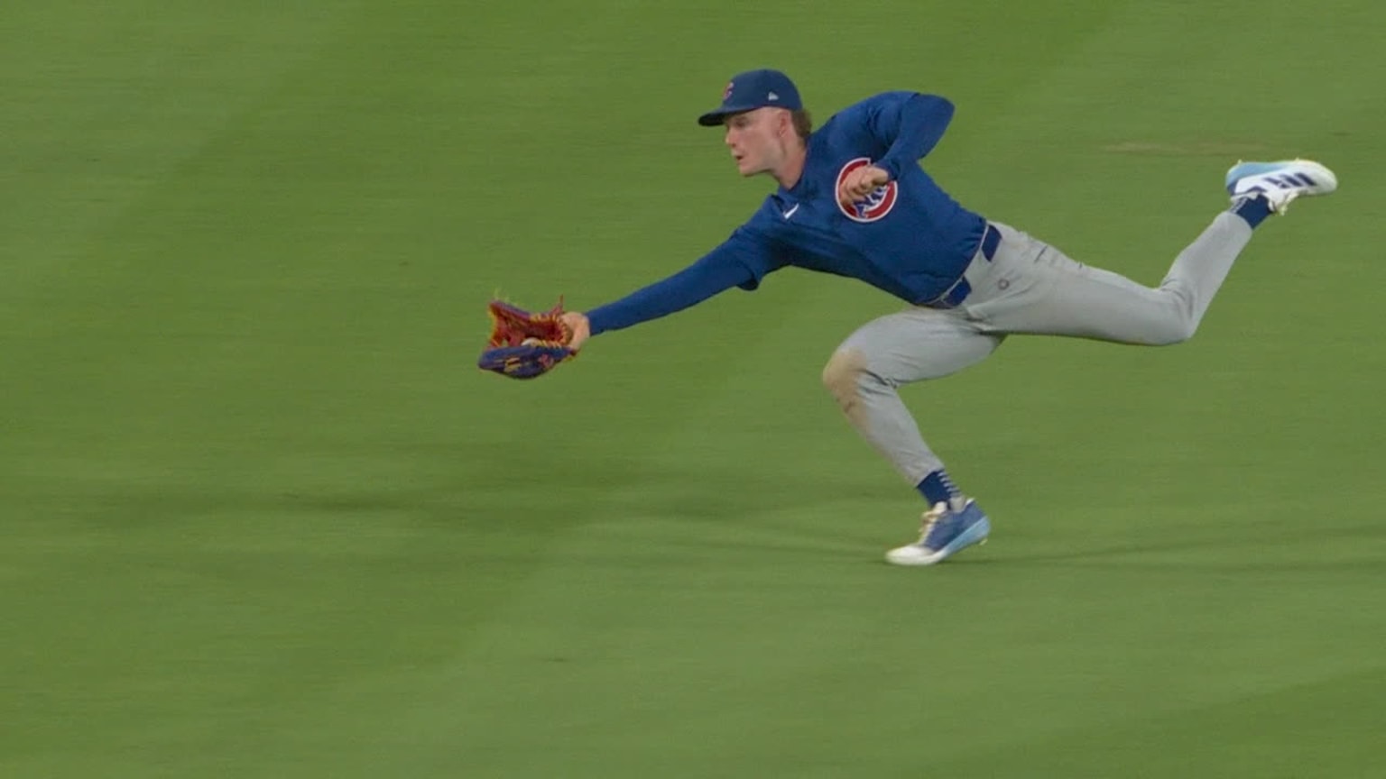 Pete Crow-Armstrong's diving catch | 09/09/2024 | Chicago Cubs