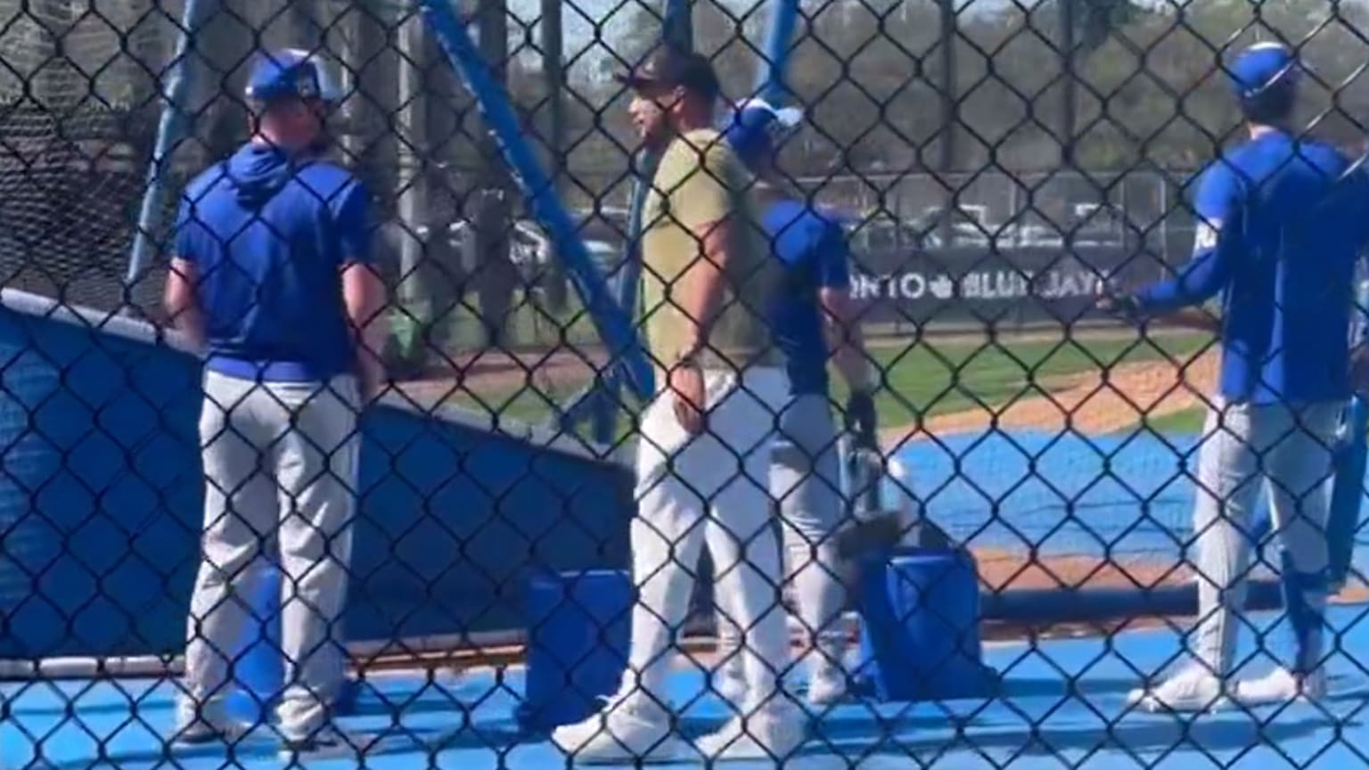 Anthony Santander arrives at Spring Training 02/14/2025 Toronto