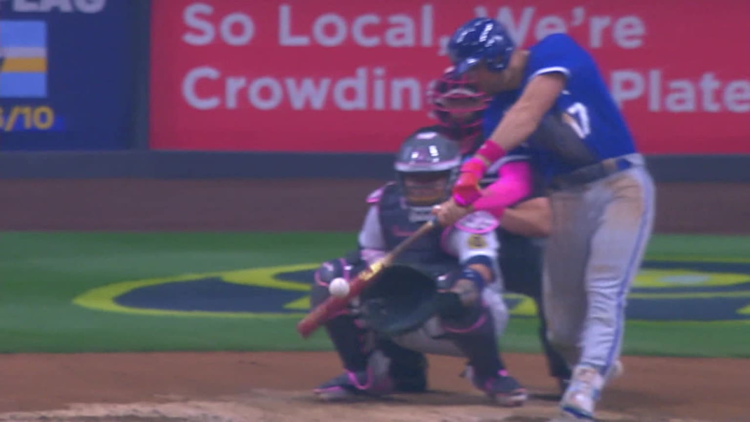 Hunter Dozier crushes a solo home run to left-center | 05/14/2023 ...