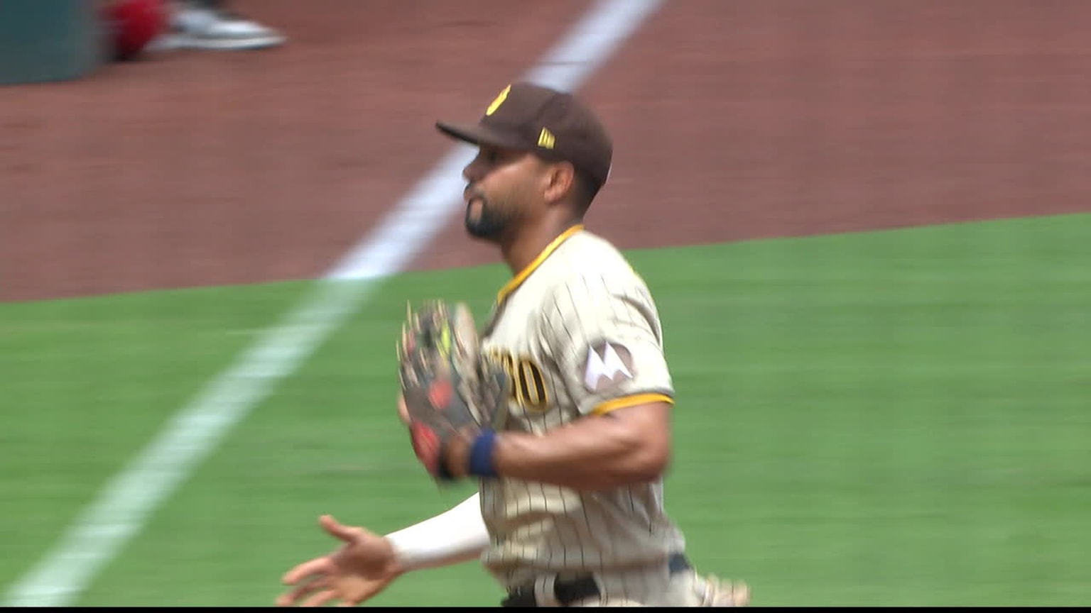 Xander Bogaerts' leaping grab, 09/11/2023