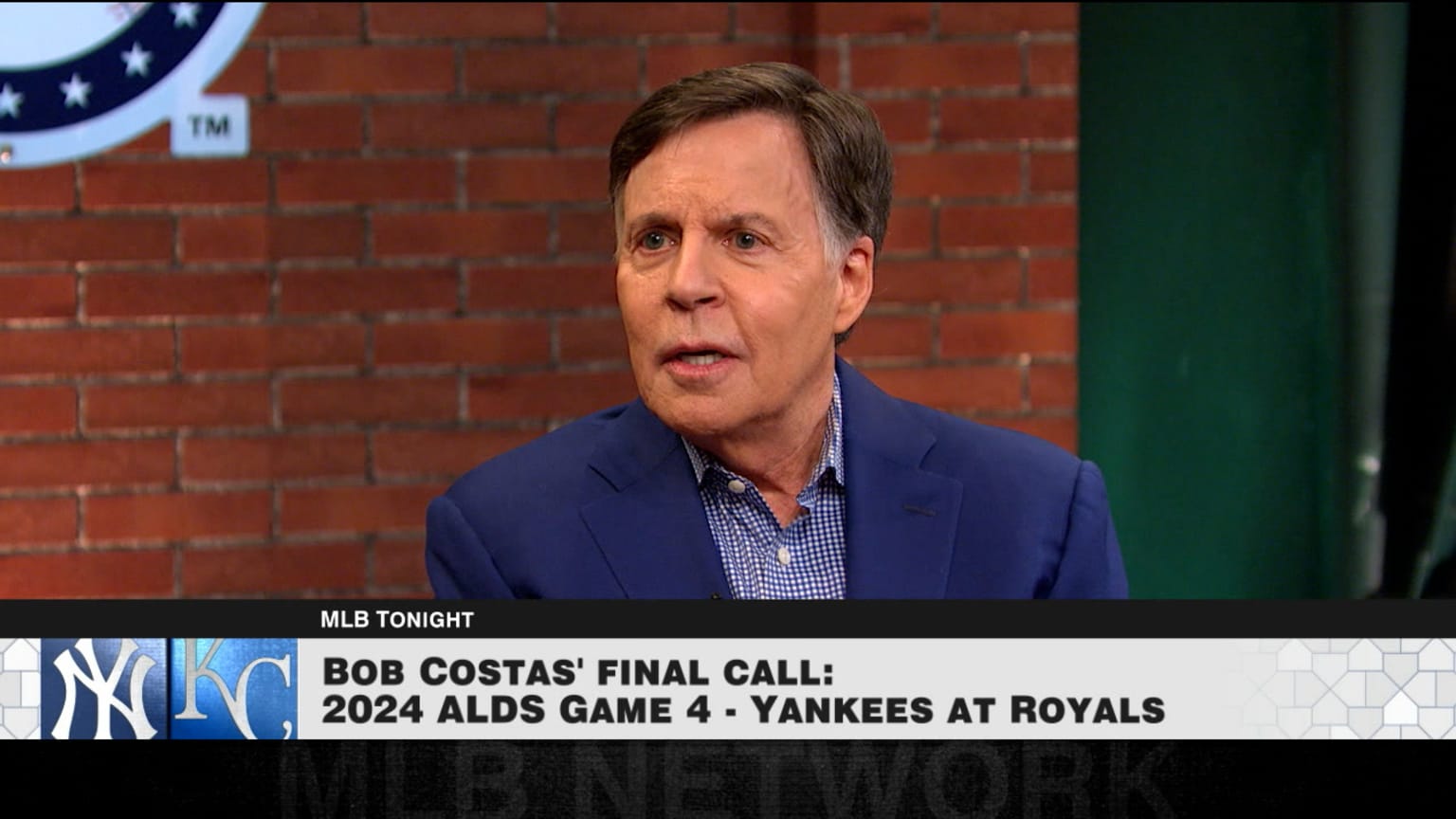 Bob Costas on joining MLB Network from day one 05/11/2024