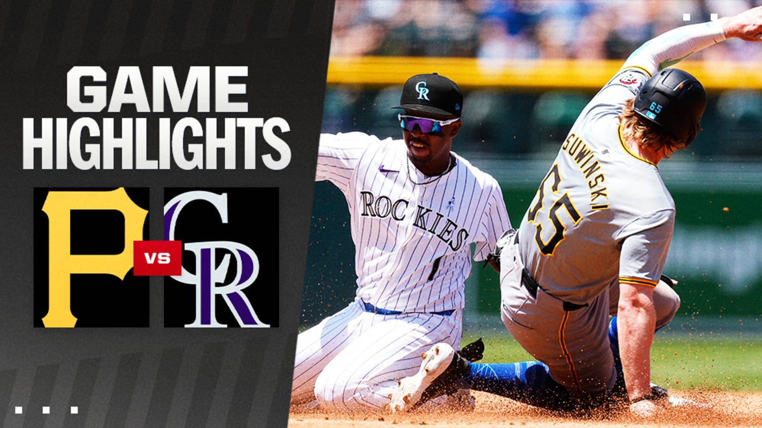 Pirates vs. Rockies Highlights 06/16/2024 Pittsburgh Pirates