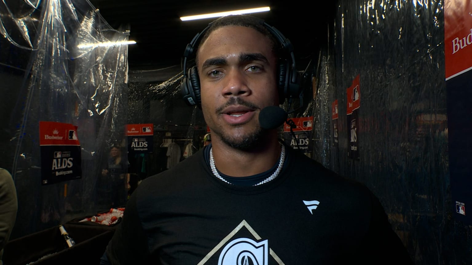 Julio Rodríguez on advancing to his first ALCS | 10/10/2025 | Seattle ...