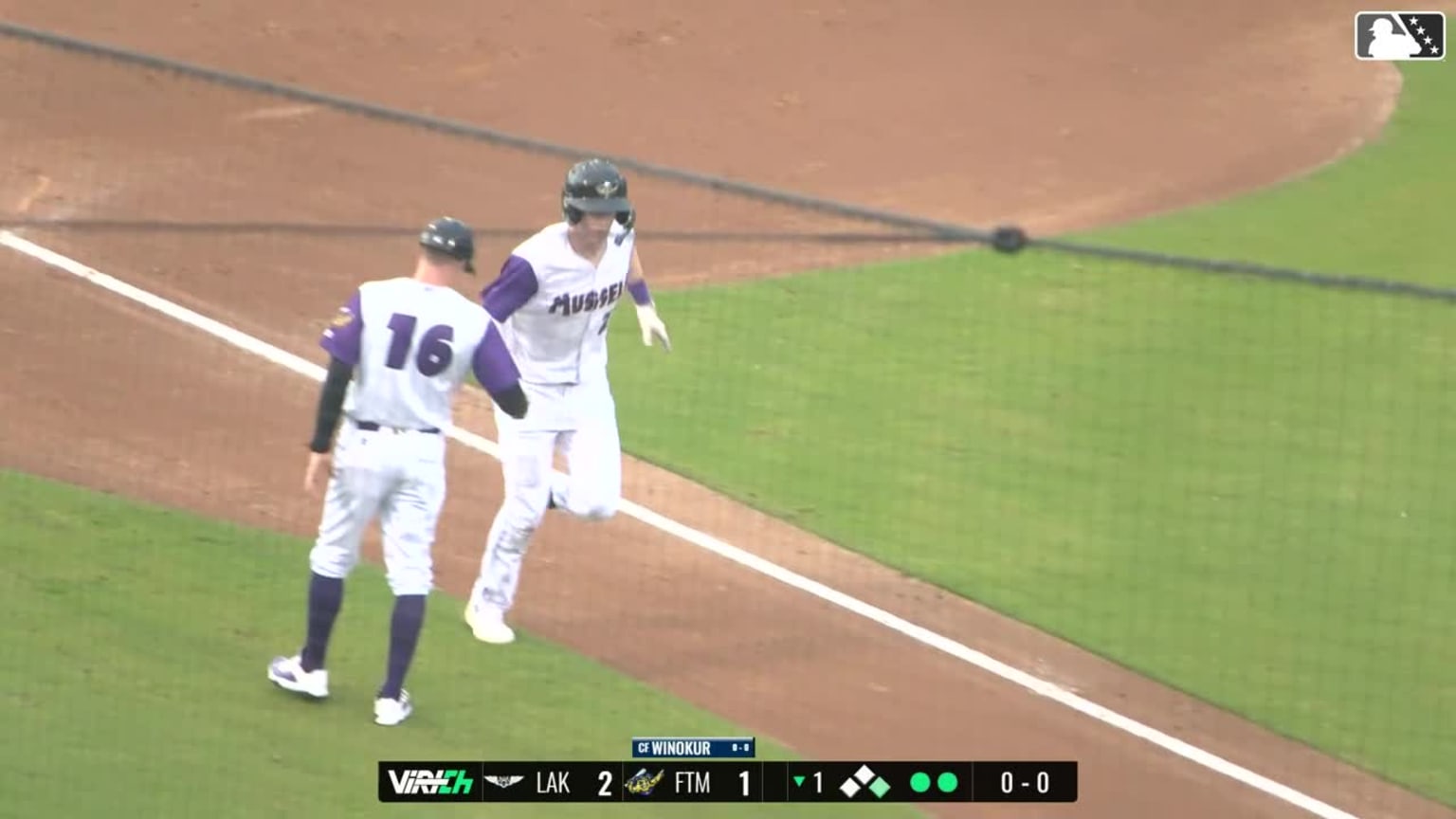 Brandon Winokur's 10th home run 08/16/2024