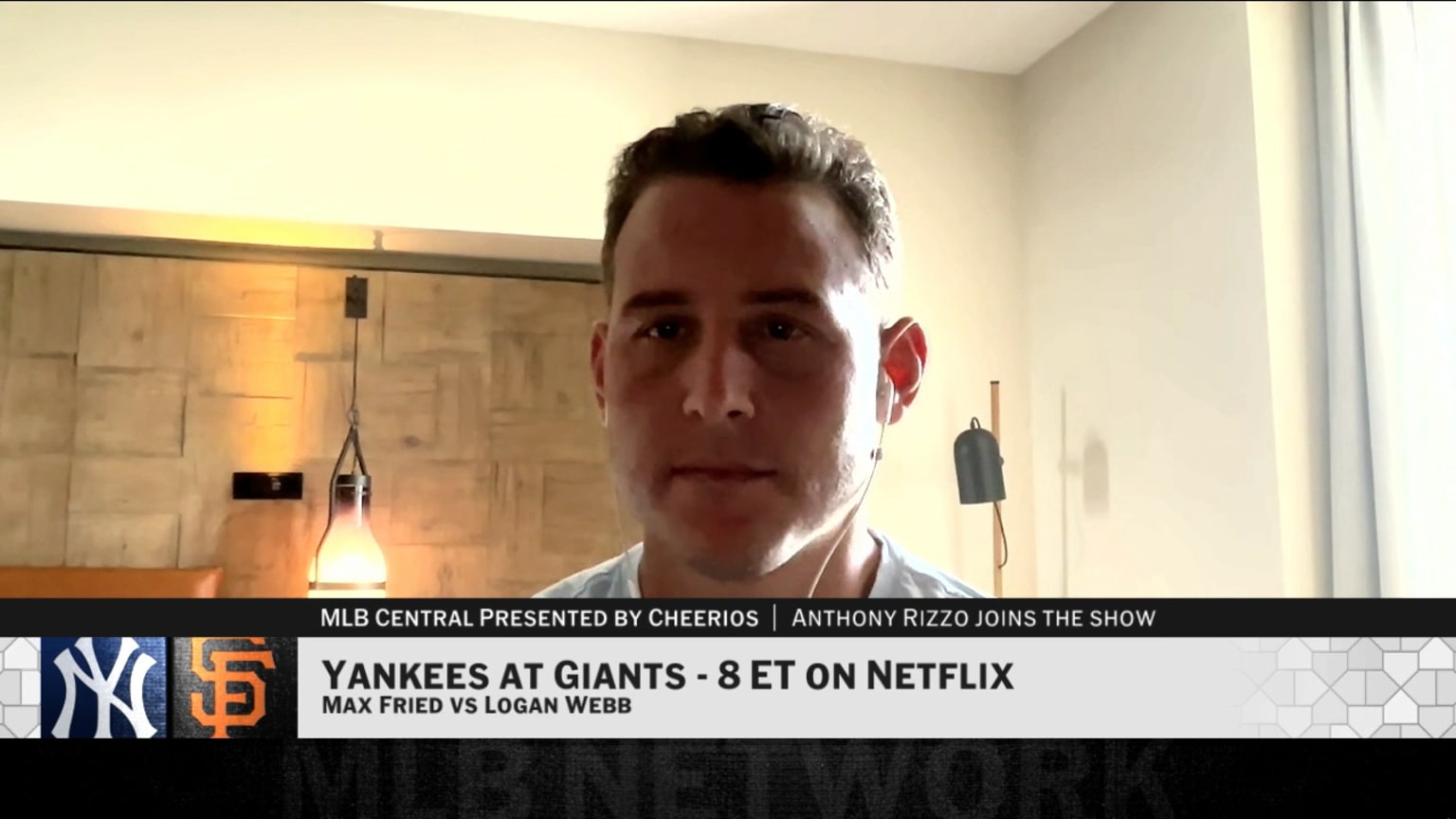 Anthony Rizzo talks broadcasting, Aaron Judge, more | 03/25/2026 ...