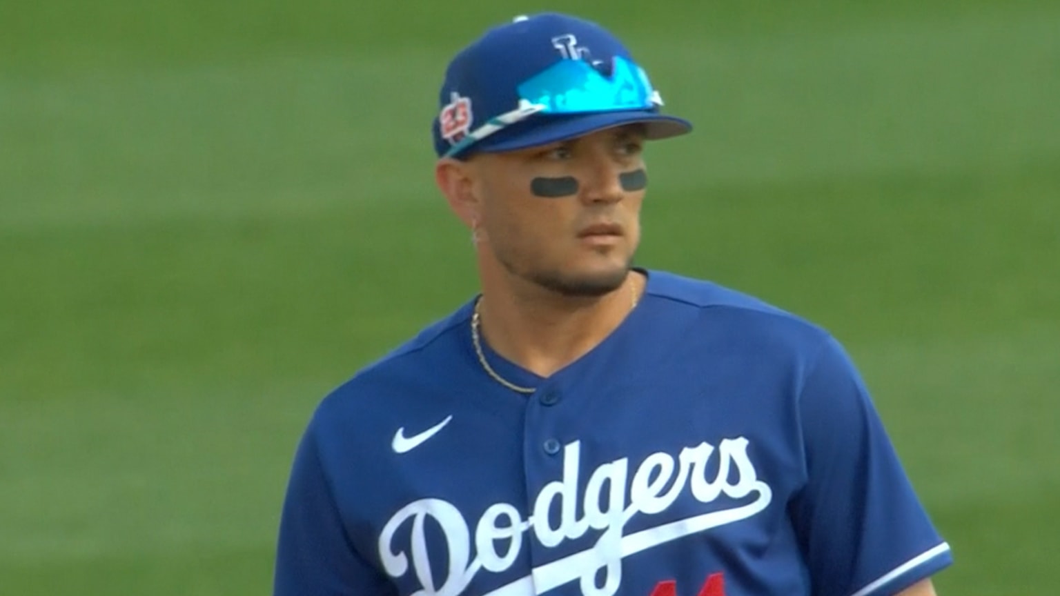 Miguel Rojas avoids contact, fields grounder for out | 03/02/2023 | Los ...