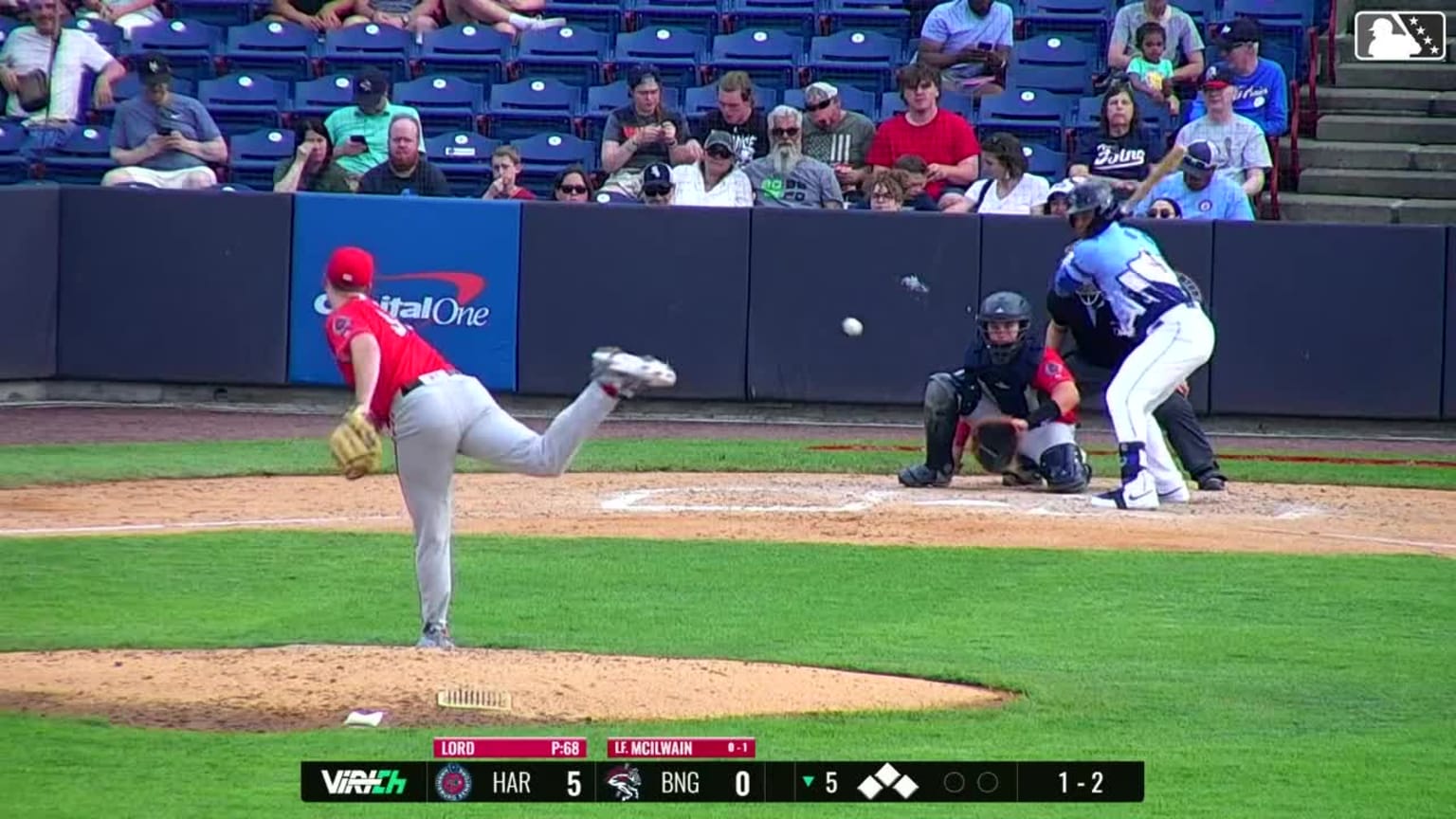 Brad Lord paints outside corner for sixth strikeout | 06/02/2024 ...